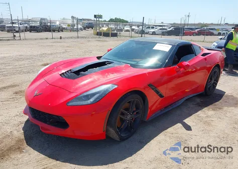 2014 Chevrolet Corvette Stingray Z51 from USA, damaged, VIN 1G1YM2D70E5106770